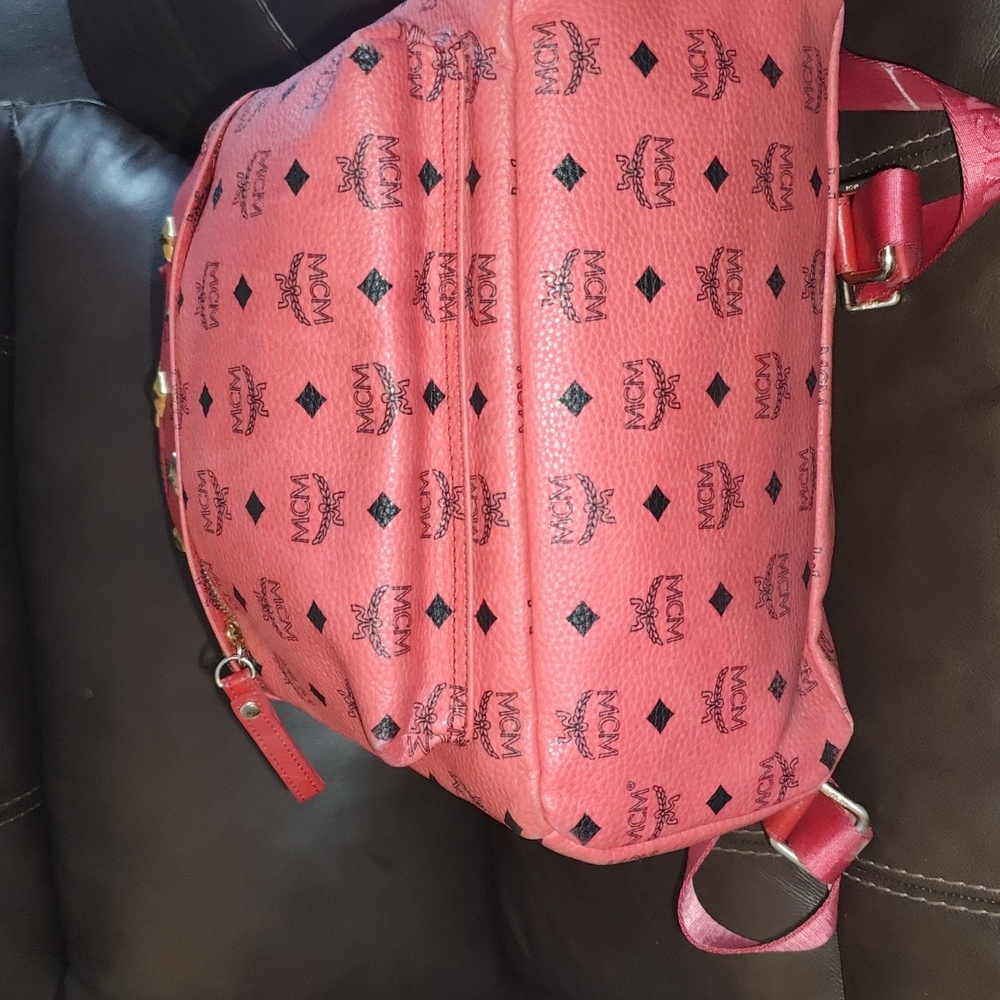 Authent Mcm Backpack - image 6